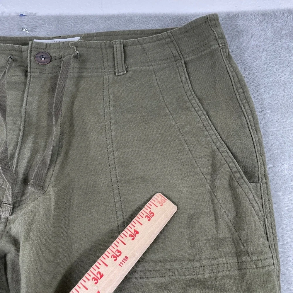 REI Co-op Trailsmith Jogger Pants Mens 36x34 Green Cotton Stretch Utility Hiking